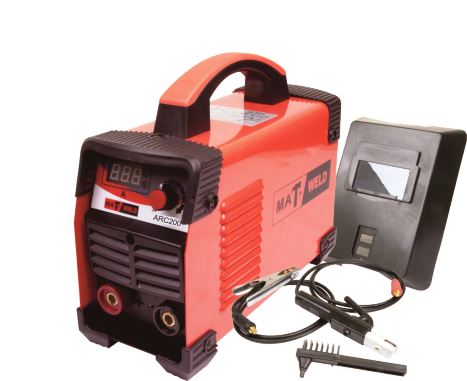 Matweld Welder Invert 200A 220V Ind Digi