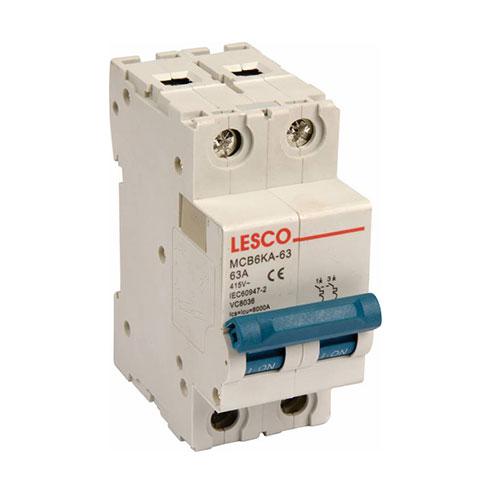 Lesco Circuit Breaker 2P 3Ka