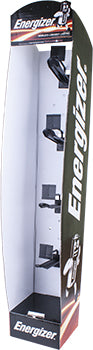Energizer Counter Display Stand 9 Hook 815X40X65Mm