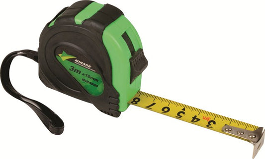 Tape Measuring Mirage Soft Grip 3X16Mm ***