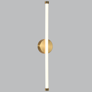 Brightstar Elegant Gold LED Mirror Light - 600mm, IP54, 4000K