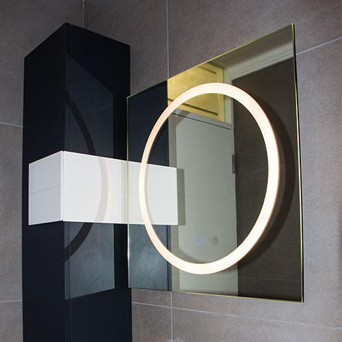 Led Square Mirror Light