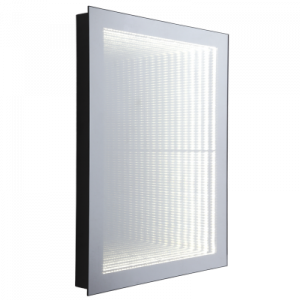 Brightstar Rectangular LED Infinity Mirror in Steel and Glass (500x700mm)