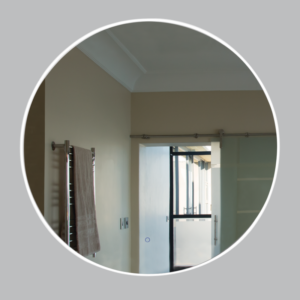 Brightstar ML061 800mm Circular LED Bathroom Mirror with Dimmable CCT Lighting and Touch Switch