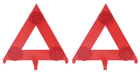 Moto-Quip Warning Triangle Universal Per Pair