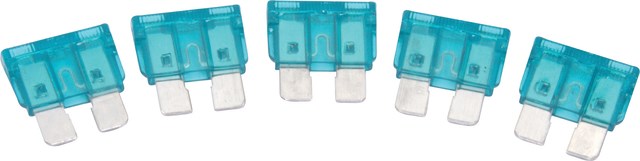Moto-Quip Blade Fuse - 15 Amp 5 Per Set