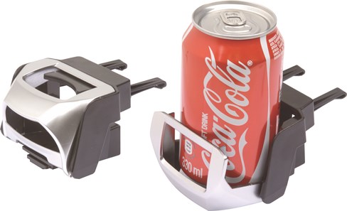 Moto-Quip Holder Clip On Drink/Cell Phone Single
