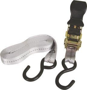 Moto-Quip Strap Tiedown Rat R/Grip S/Hook 4.6M 4Pc
