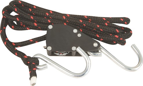 Moto-Quip Strap Tiedown Ratchet Rope 6X2.4M