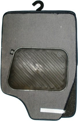 Moto-Quip Mq Univ Deluxe 4Pce Grey Mat