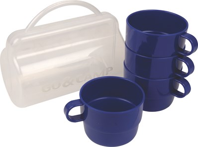 Moto-Quip Cup Mq Camping/Picnic 4Pc