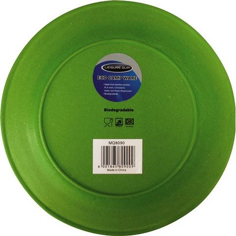Moto-Quip Plate Eco Camp 25Cm Green B/Grad (6)