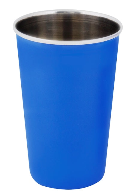 Moto-Quip Tumbler/Cup Stainless Steel 330Ml Navy Blue Matt Fin