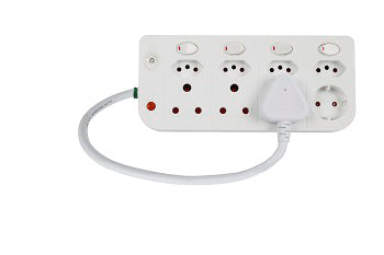 Multiplug 8Way Individual Switch