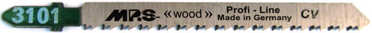 Mps Jigsaw Blade Wood T-Shank 10Tpi T101B 25Piece