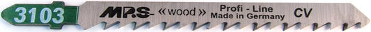 Mps Jigsaw Blade Wood T-Shank 6Tpi T101D 25Piece