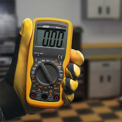 Major Tech Compact Auto Digital Multimeter - Battery Tester