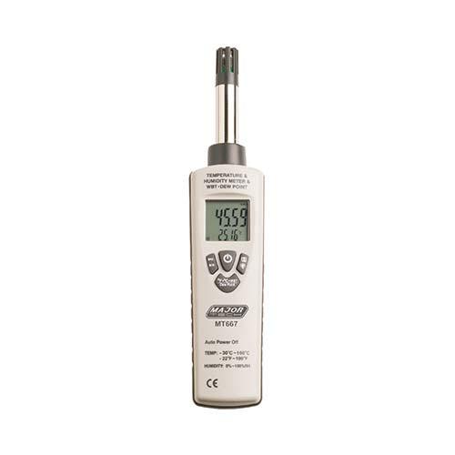 Major Tech Humidity Meter - Dew Point - Wet Bulb - Temperature Meter