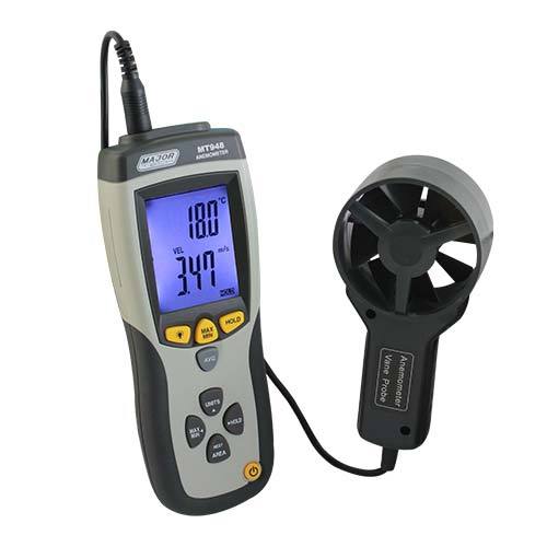 Major Tech Cfm/Cmm Thermo-Anemometer