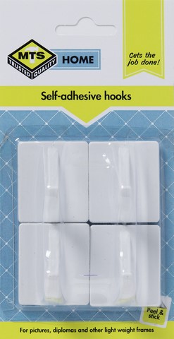 Mts Home New Single Hook 4Pc
