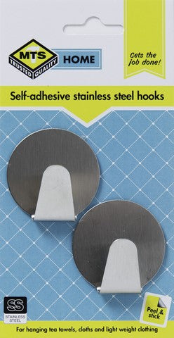 Mts Home Med Round Ssteel Hook 1Pc