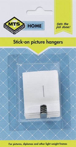 Mts Home Stick On Picture Hangers 5Pc