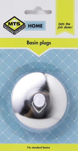 Mts Home Chrome Self Seating Basin Plug