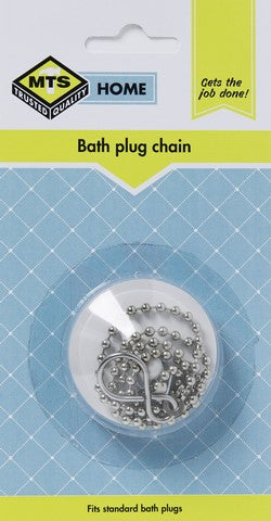 Mts Home Bath Plug And Chain White