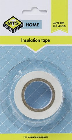 Mts Home Insulation Tape White 10M