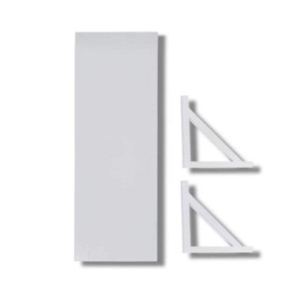 Mts Home Bracket&Shelf 450Mmx200Mm White