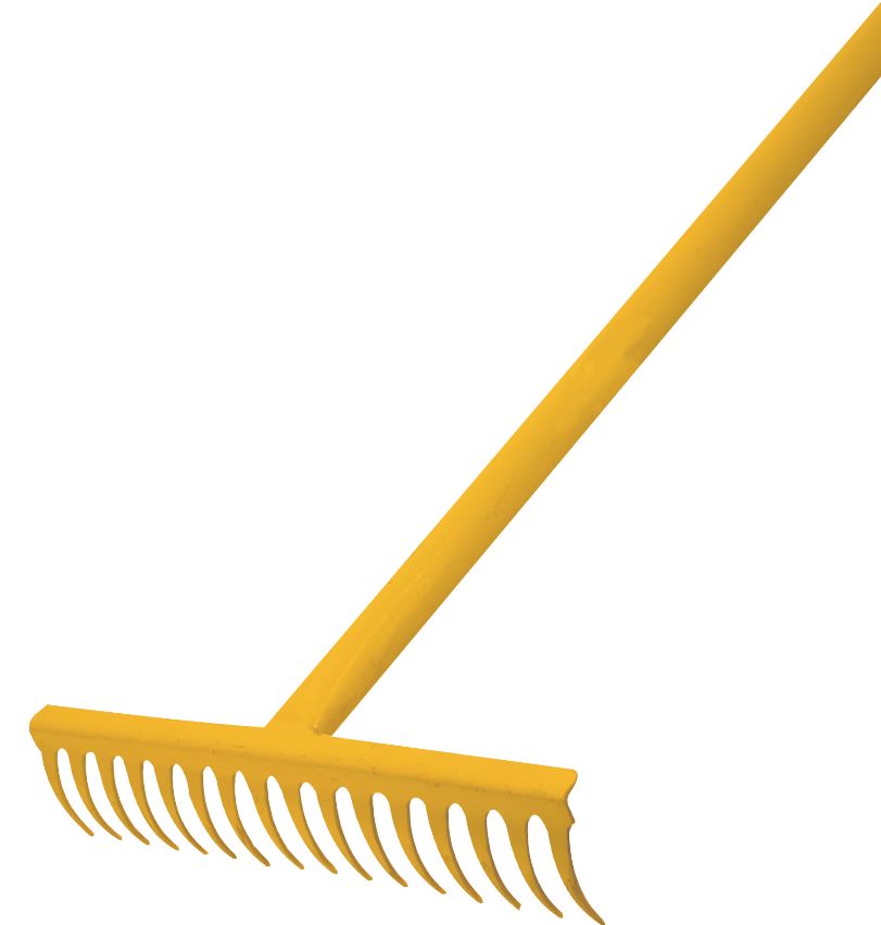 Special Rake Rake Dynamic All Steel 16-Tooth – 395mm – Daynight Electrical