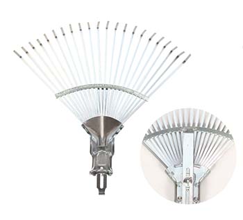 Rake Head Metal Galv Adj Mts U-Bolt