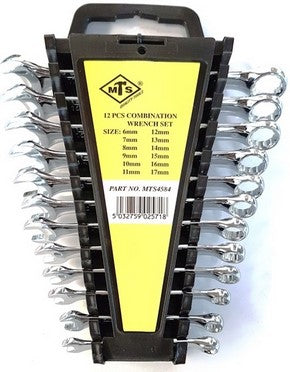 Spanner Mts Combination Set 12Pc 6-17Mm 51002