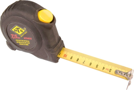 Tape Measuring Mts Soft Grip 7.5Mx25Mm Autolock S