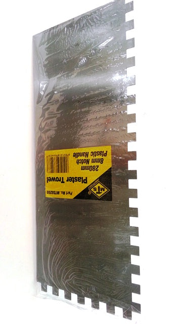 Trowel Mts Plaster Notch P/H 8Mm