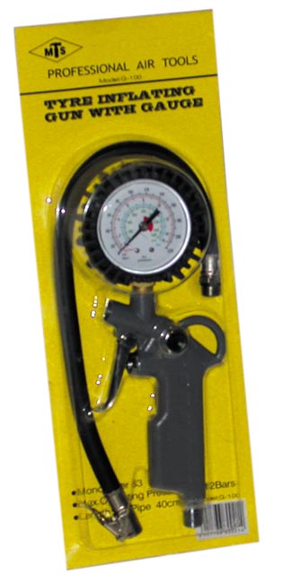 Tyre Mts Inflating Gun With Gauge Ge0