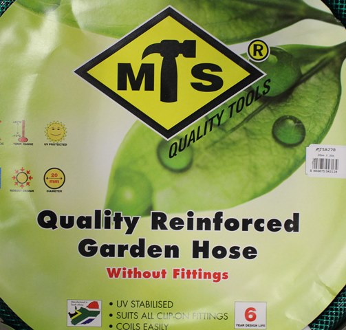 Hose Pipe Mts 20Mmx30M 6Yr (3/4" )