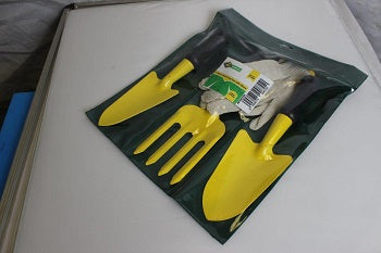 Mts Garden 3 Pc Hand Tool Set With Glove