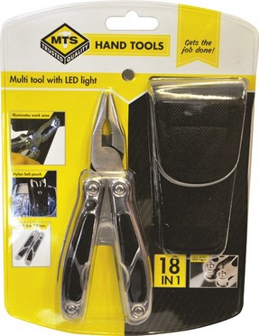 Mts Storage M/Function Tool W/Led Light