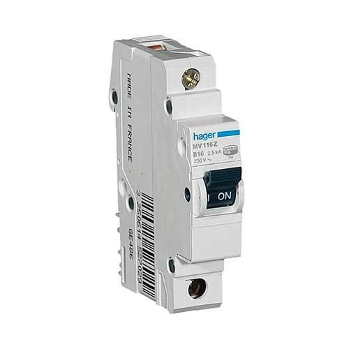 Hager 1 Pole 3Ka Circuit Breaker