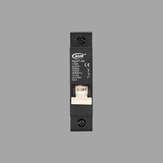 NUR Mini Rail 1-Pole Circuit Breakers — 3kA official manufacturer image