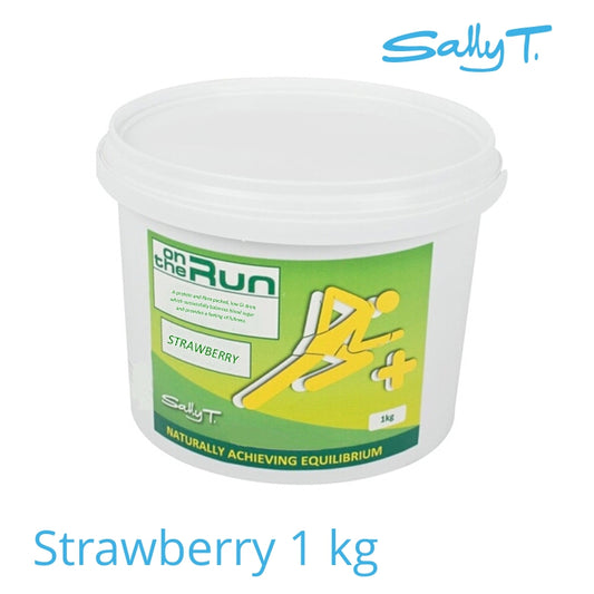On The Run Strawberry 1Kg Tub