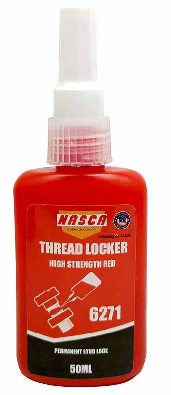 Adhesive Threadlocker Red 50Ml Nasca