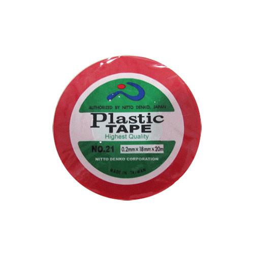 Nitto 21 Insulation Tape 18Mm X 20M - Red