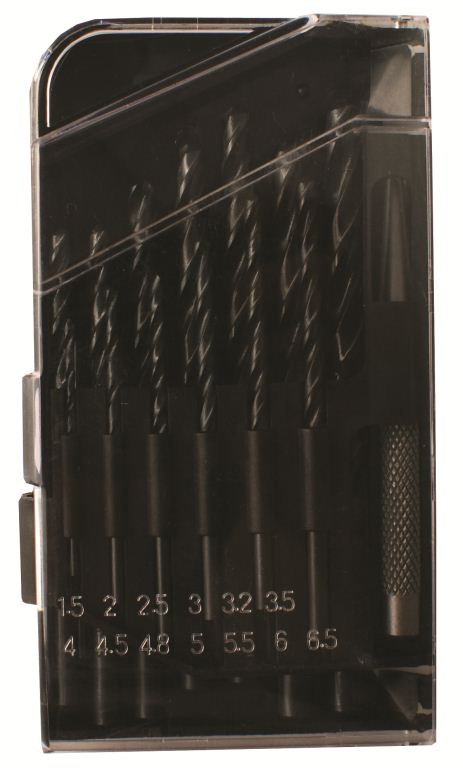 Drill Bit Set 14Pce Roll Forged W Centre Punch Plastic Box