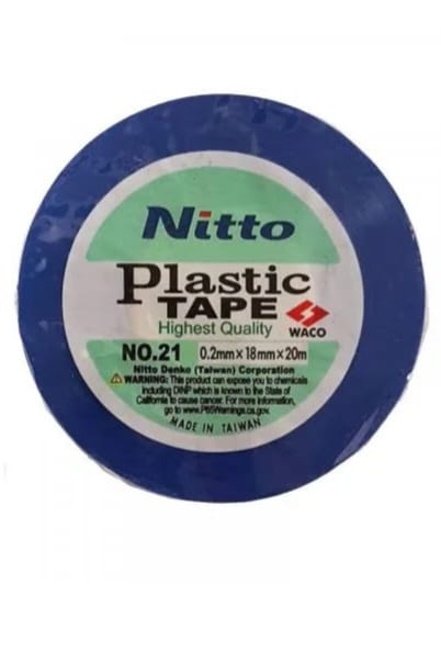 Nitto Plastic Tape Blue