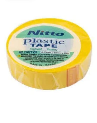 Nitto Plastic Tape Yellow
