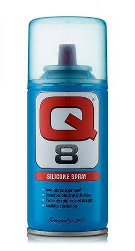 Q8 Qsil Lubricant Silicone Spray 150Gr  Aerosol