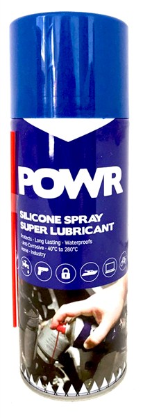 Lubricant Silicone Spray400Ml Powr