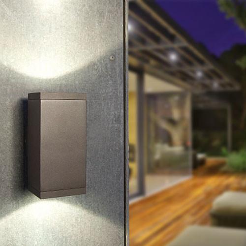 Kube Twin Up/Down Facing Wall Light